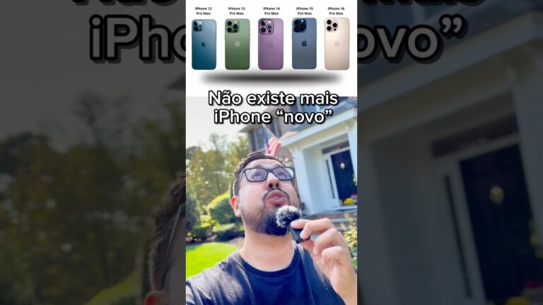 Não existe mais iPhone novo Apple não inova mais