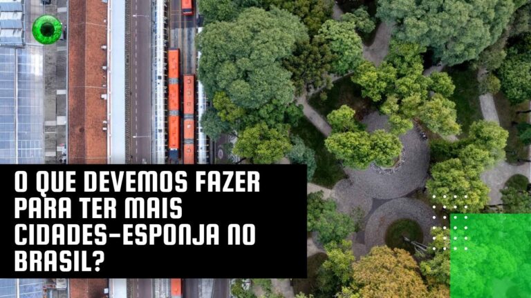 O que devemos fazer para ter mais cidades-esponja no Brasil?