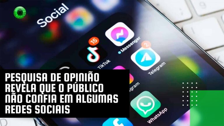 Pesquisa de opinião revela que o público não confia em algumas redes sociais