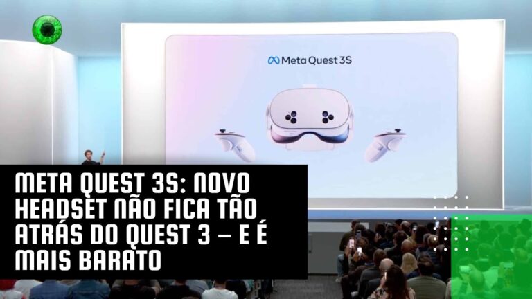 Meta Quest 3S: novo headset não fica tão atrás do Quest 3 – e é mais barato