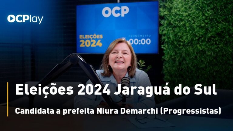 Eleições 2024 Jaraguá do Sul - Candidata a prefeita Niura Demarchi (Progressistas)