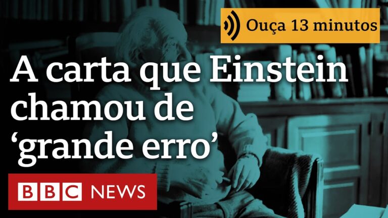 A carta de Einstein que mudou a história da humanidade: ‘Grande erro da minha vida’