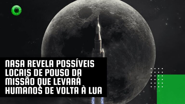 NASA revela possíveis locais de pouso da missão que levará humanos de volta à Lua