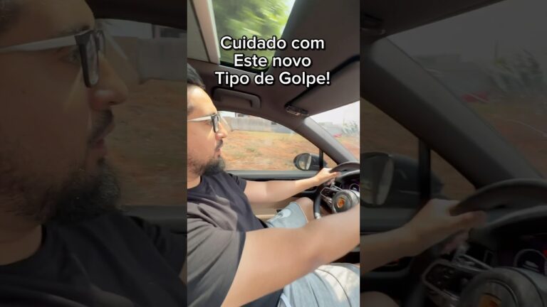 A bandidagem pode jogar ovo no seu carro pra te roubar cuidado