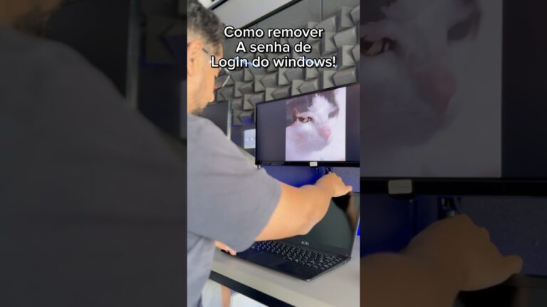 Como remover a senha de login do Windows