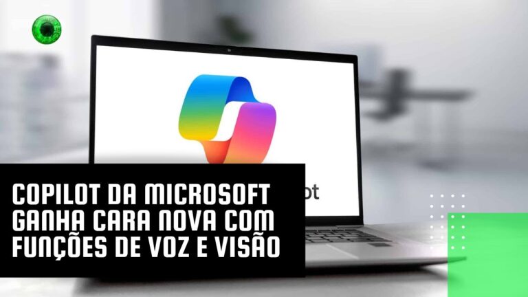 Copilot da Microsoft ganha cara nova com funções de voz e visão