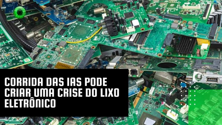 Corrida das IAs pode criar uma crise do lixo eletrônico