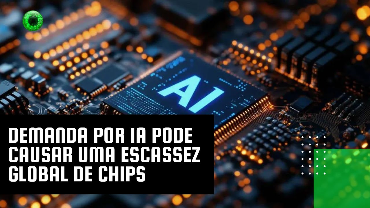 Demanda por IA pode causar uma escassez global de chips