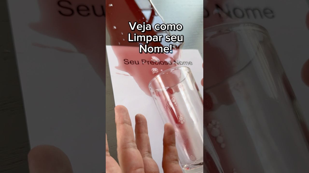 Dica pra te ajudar a limpar o seu nome