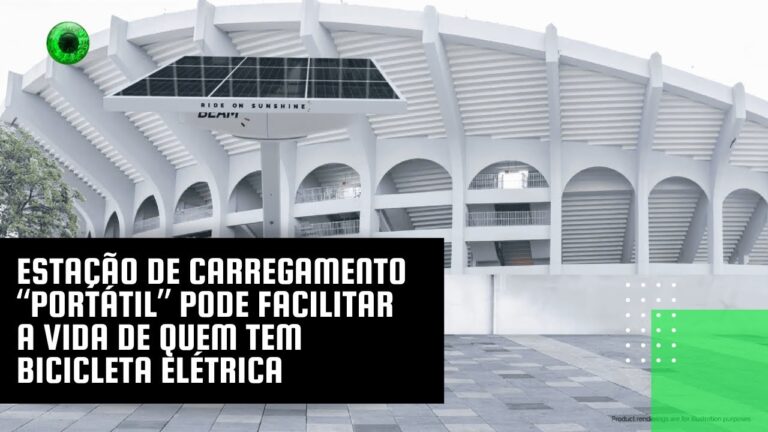 Estação de carregamento “portátil” pode facilitar a vida de quem tem bicicleta elétrica