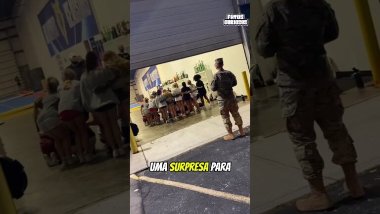 ESSE MILITAR TEVE UM REENCONTRO EMOCIONANTE  COM SUA IRMÃ MAIS NOVA