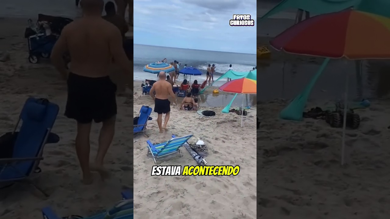 EVENTO INESPERADO CHOCA A TODOS NESSA PRAIA