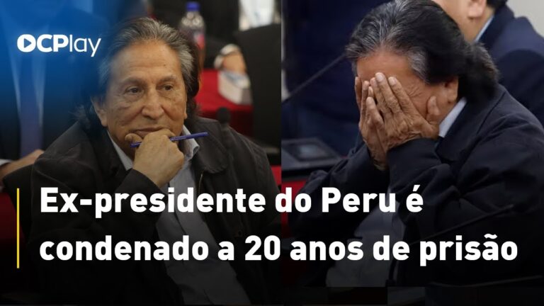 Ex-presidente do Peru é condenado por envolvimento com a Odebrecht