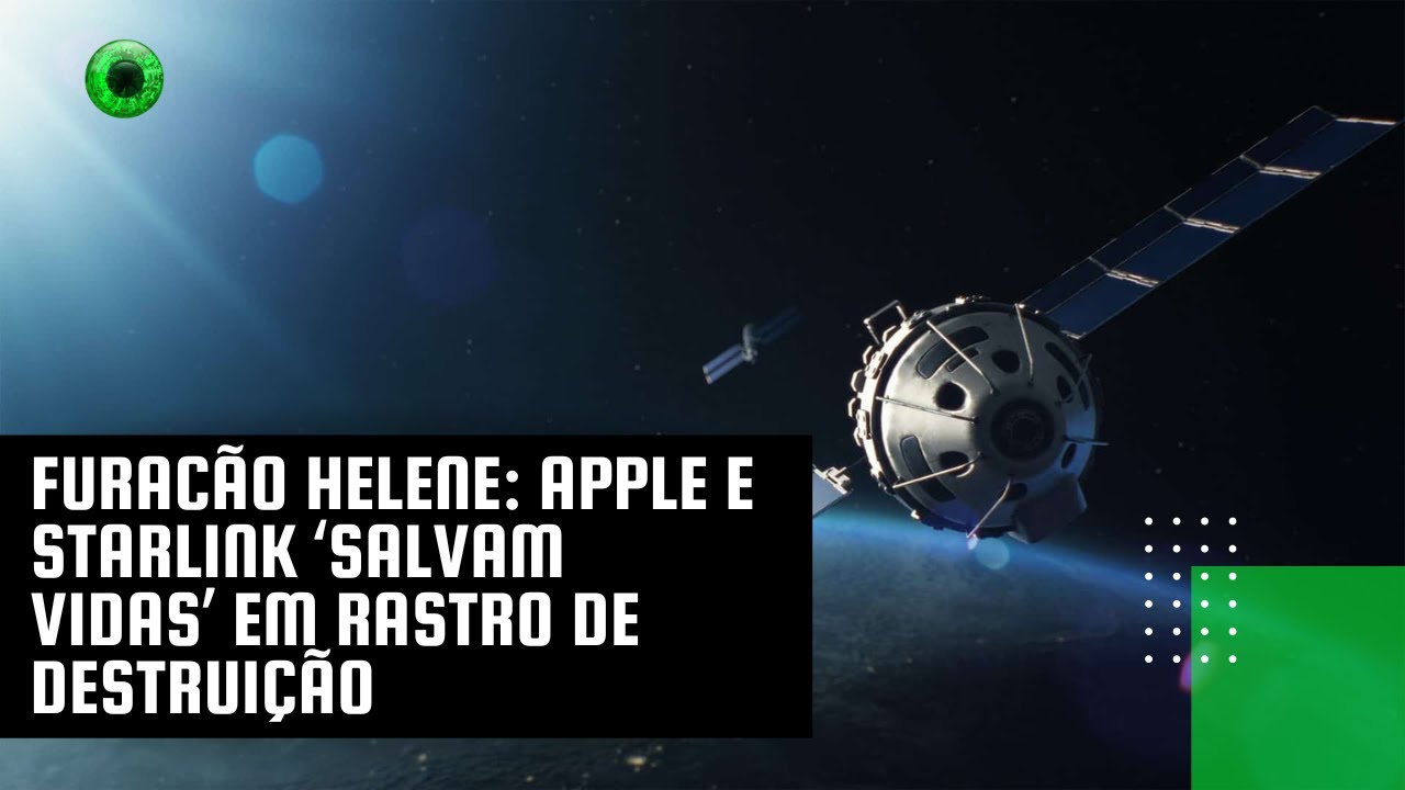 Furacão Helene: Apple e Starlink ‘salvam vidas’ em rastro de destruição