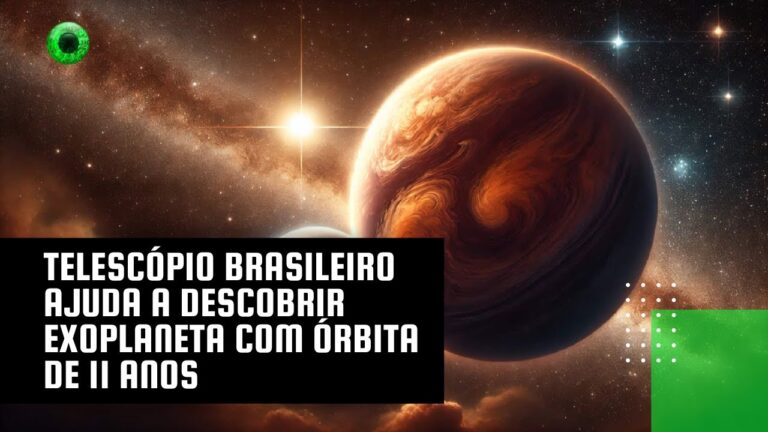 Telescópio brasileiro ajuda a descobrir exoplaneta com órbita de 11 anos