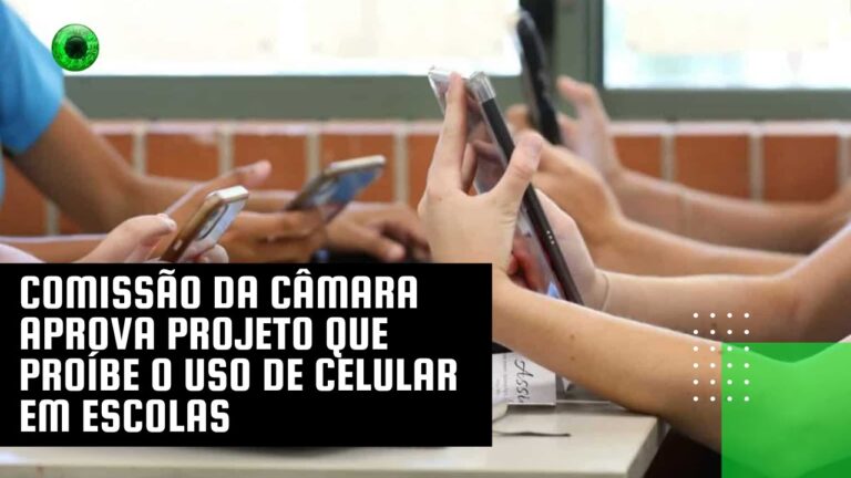 Comissão da Câmara aprova projeto que proíbe o uso de celular em escolas