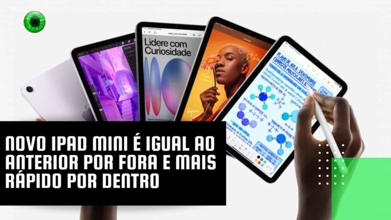 Novo iPad Mini é igual ao anterior por fora e mais rápido por dentro