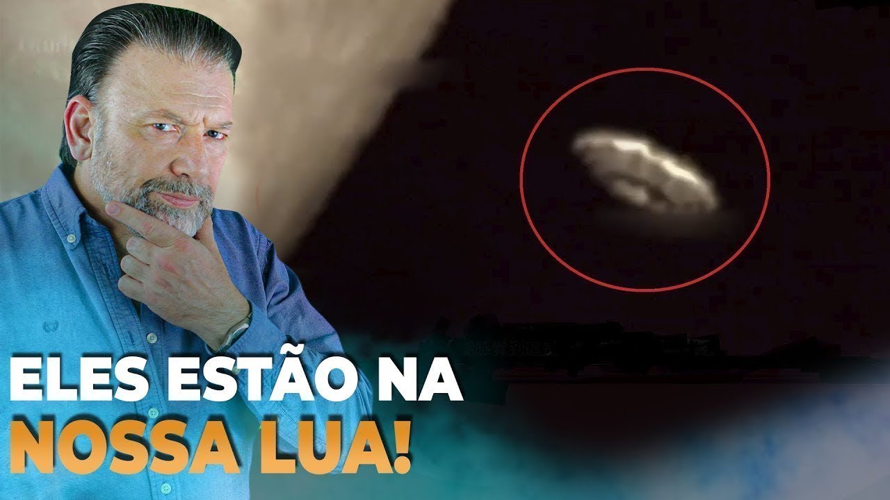 Ovnis Misteriosos Avistados na Lua!  A Prova Está Aqui