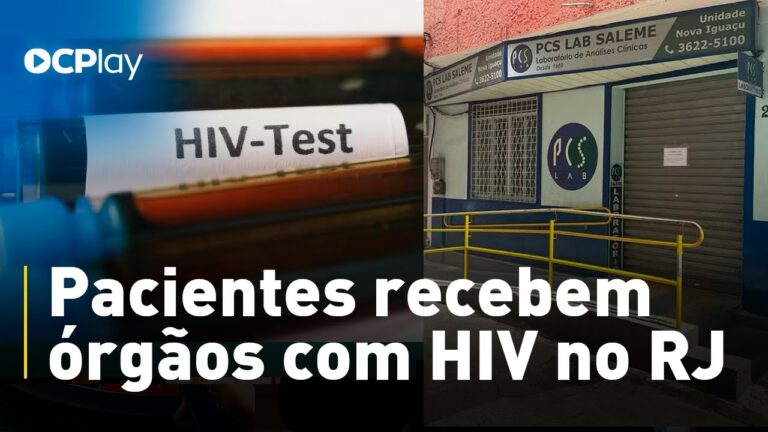 Pacientes transplantados recebem órgãos com HIV no RJ