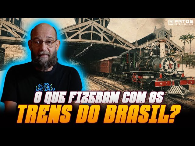 Por que o Brasil não tem ferrovias?