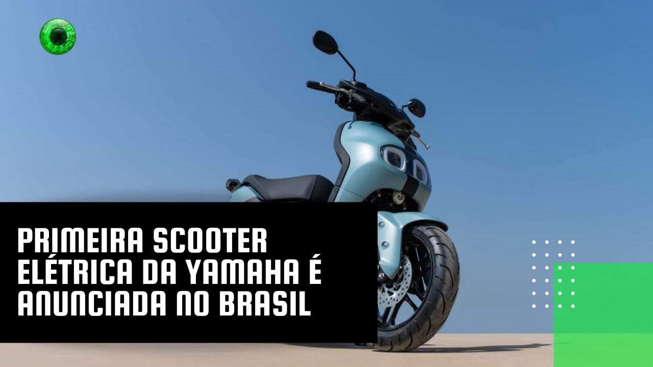 Primeira scooter elétrica da Yamaha é anunciada no Brasil