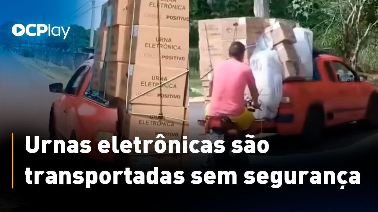 Transportes de urnas no Amazonas viraliza em redes sociais