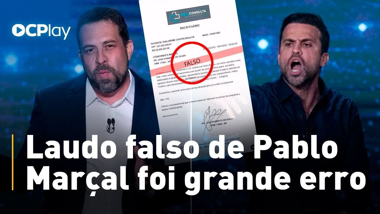 Laudo falso foi um grande erro, diz presidente do partido de Pablo Marçal