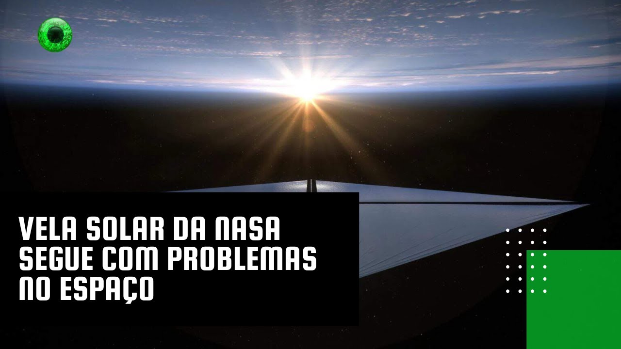 Vela solar da NASA segue com problemas no Espaço