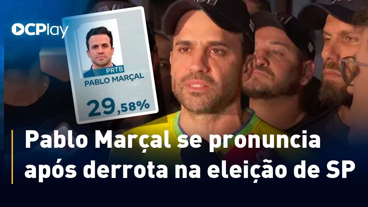 VÍDEO: Marçal se pronuncia após derrota na eleição de SP