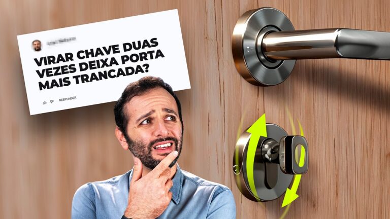 Virar a CHAVE duas vezes, TRANCA MAIS a porta? Iberê responde!