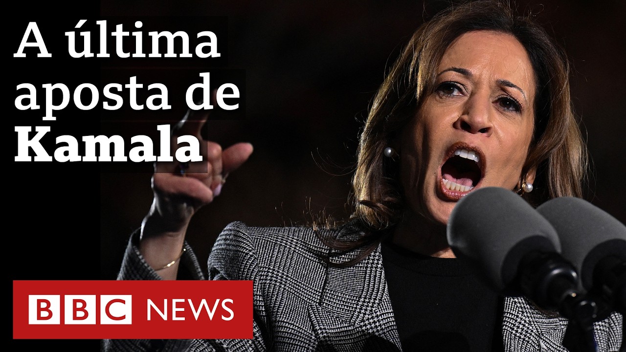 Kamala Harris: Em baixa nas pesquisas, democrata apela a trauma de 6 de Janeiro contra Trump