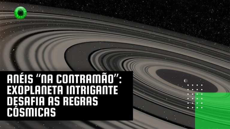 Anéis “na contramão”: exoplaneta intrigante desafia as regras cósmicas