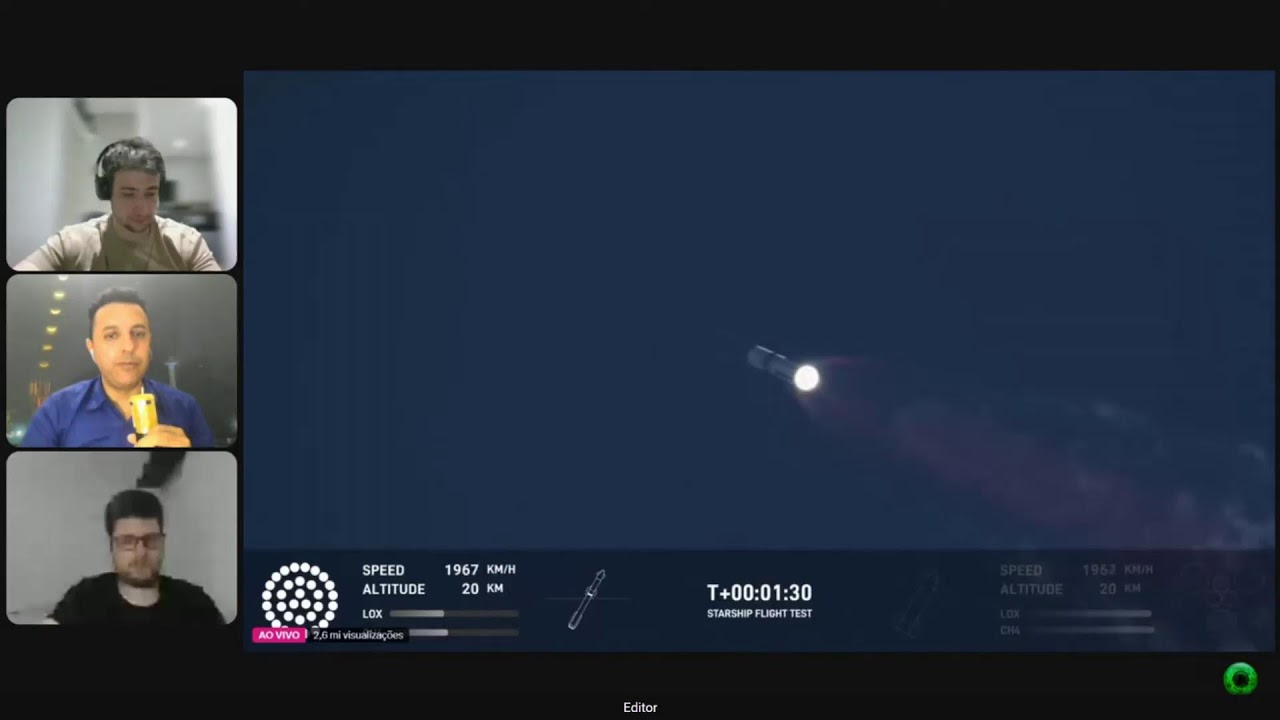 Ao Vivo | SpaceX lança o megafoguete Starship | 19/11/2024