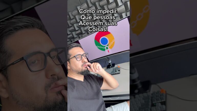 Como colocar uma senha pra acessar o Google Chrome