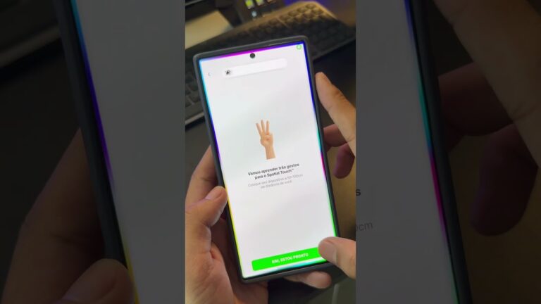 Como controlar o seu celular sem tocá-lo