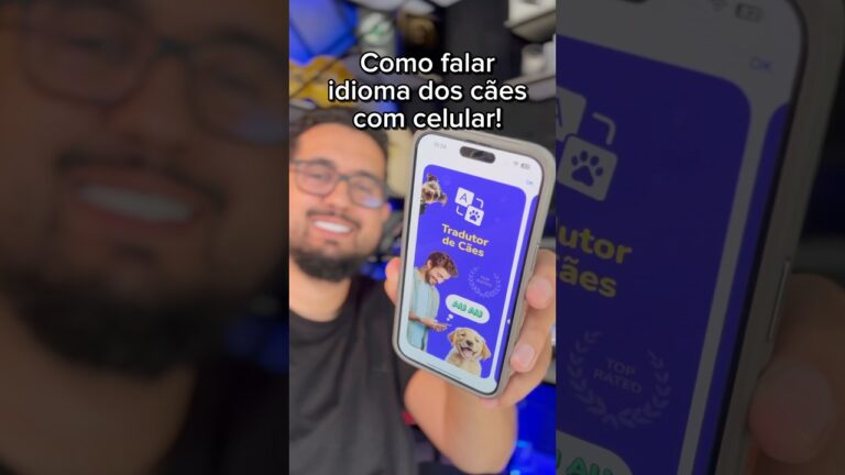 Como falar idioma dos cachorros com celular