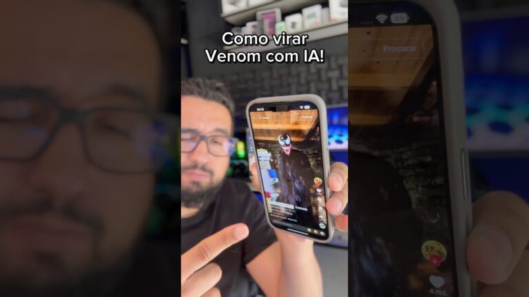 Como fazer o efeito Venom com inteligência artificial