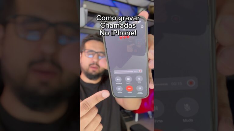 Como gravar chamadas no iPhone
