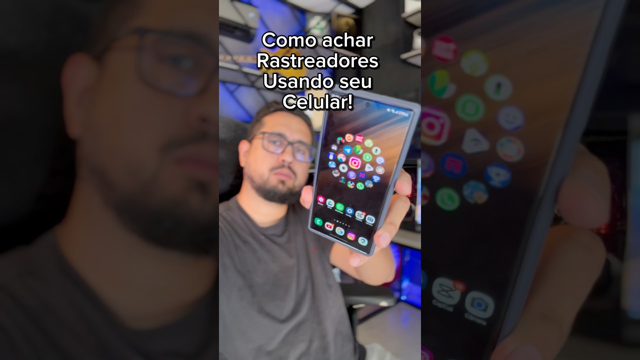 Como localizar rastreadores perto de você com celular