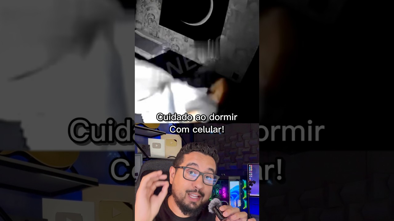 Cuidado ao dormir com celular na cama