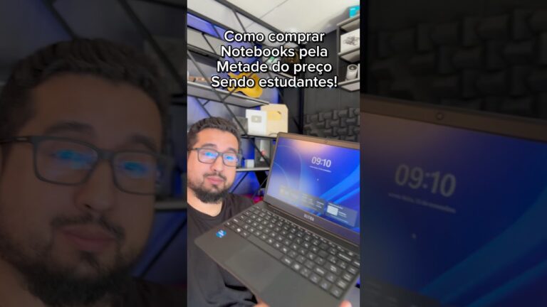 Dica de estudante top pra conseguir notebook mais barato