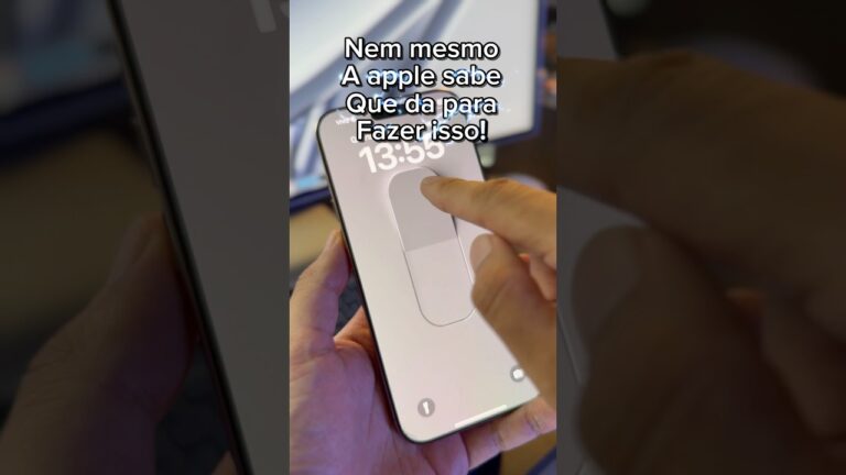 Dica de papel de parede criativo no iPhone