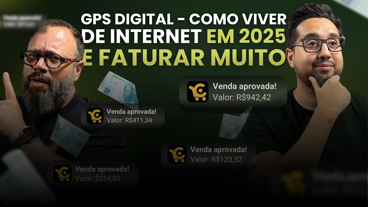 GPS DIGITAL - COMO VIVER DE INTERNET EM 2025 E FATURAR MUITO