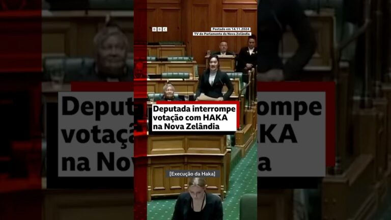 Haka suspende Parlamento da Nova Zelândia