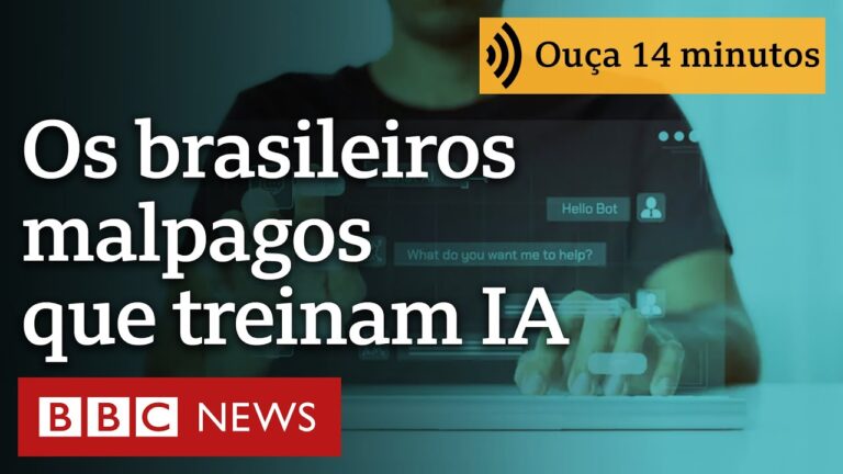 Os brasileiros que ganham R$ 500 por mês para treinar inteligências artificiais