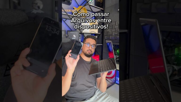 Melhor maneira de transferir arquivos rápido do computador pro celular