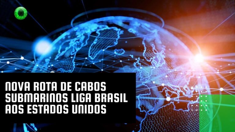 Nova rota de cabos submarinos liga Brasil aos Estados Unidos