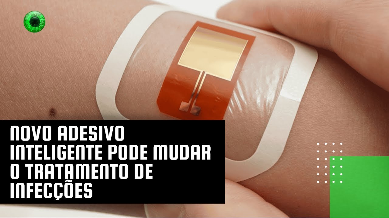 Novo adesivo inteligente pode mudar o tratamento de infecções