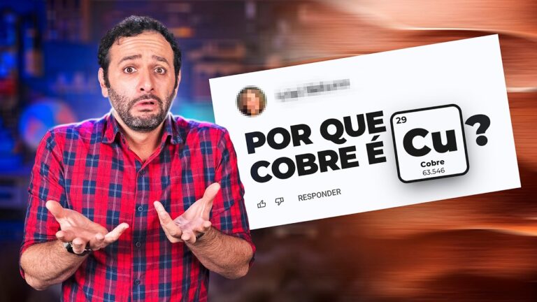 Por que COBRE é C U?