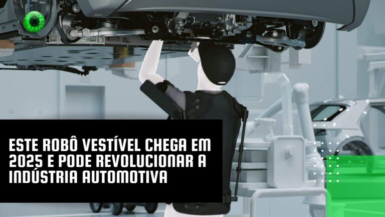 Este robô vestível chega em 2025 e pode revolucionar a indústria automotiva